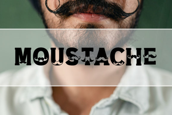 Adding a Touch of Whisker to Your Design: The Moustache Font
