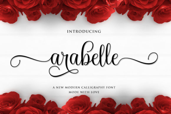 Arabelle: The Romantic Calligraphy Typeface for Modern Branding