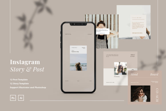 Elevating Personal Branding: The Strategic Value of the Minimalist Coach Instagram Ads Template