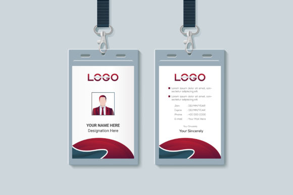 Professional ID Card Template Design: Building Trust Through Visual Precision