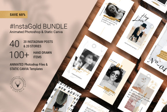 PS Canva InstaGold Bundle: A Strategic Asset for Elevated Brand Communication