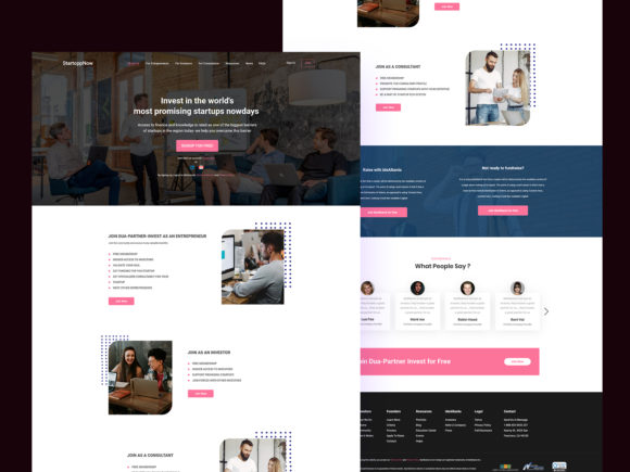 Reimagining the Digital Launchpad with Startup Landing Page and Stattopupp