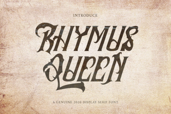 Rhymus Queen: Elevate Your Brand with Authentic Blackletter