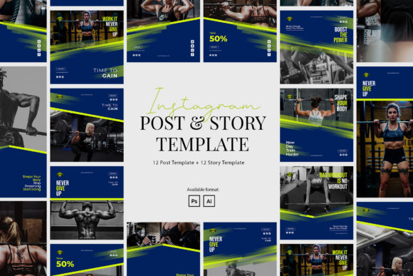Sport Instagram Ads Template for Stunning Social Content