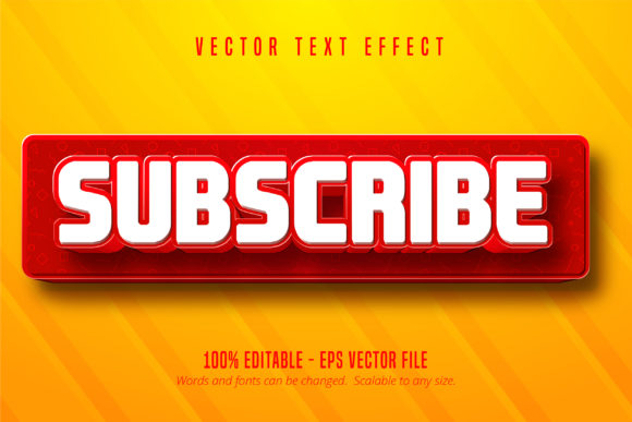 Unlock Professional Social Media Graphics: The Ultimate Guide to the Subscribe Text Effect for Adobe Illustrator